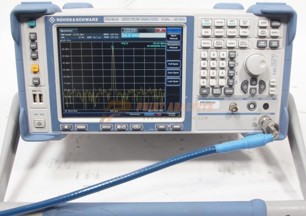 Rohde & Schwarz FSV40-N 9 kHz to 40 GHz Spectrum Analyzer OPT B4 Rohde & Schwarz FSV40-N 9 kHz to 40 GHz Spectrum Analyzer OPT B4