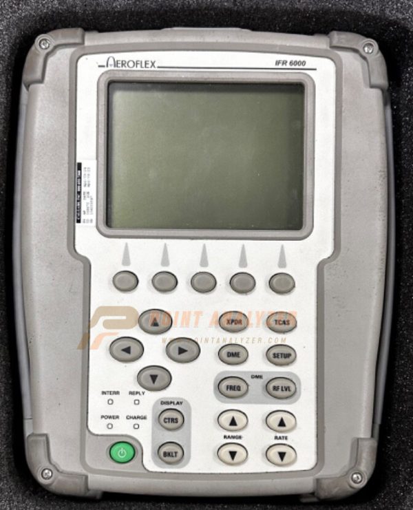 IFR 6000 ATC, DME, TCAS, ADSB, test set Calibration IFR 6000 ATC, DME, TCAS, ADSB, test set Calibration