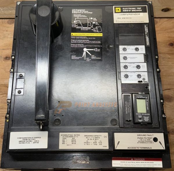 Square D 1600 Amp 600V 3 Pole Bolt On Circuit Breaker LSIG Square D 1600 Amp 600V 3 Pole Bolt On Circuit Breaker LSIG