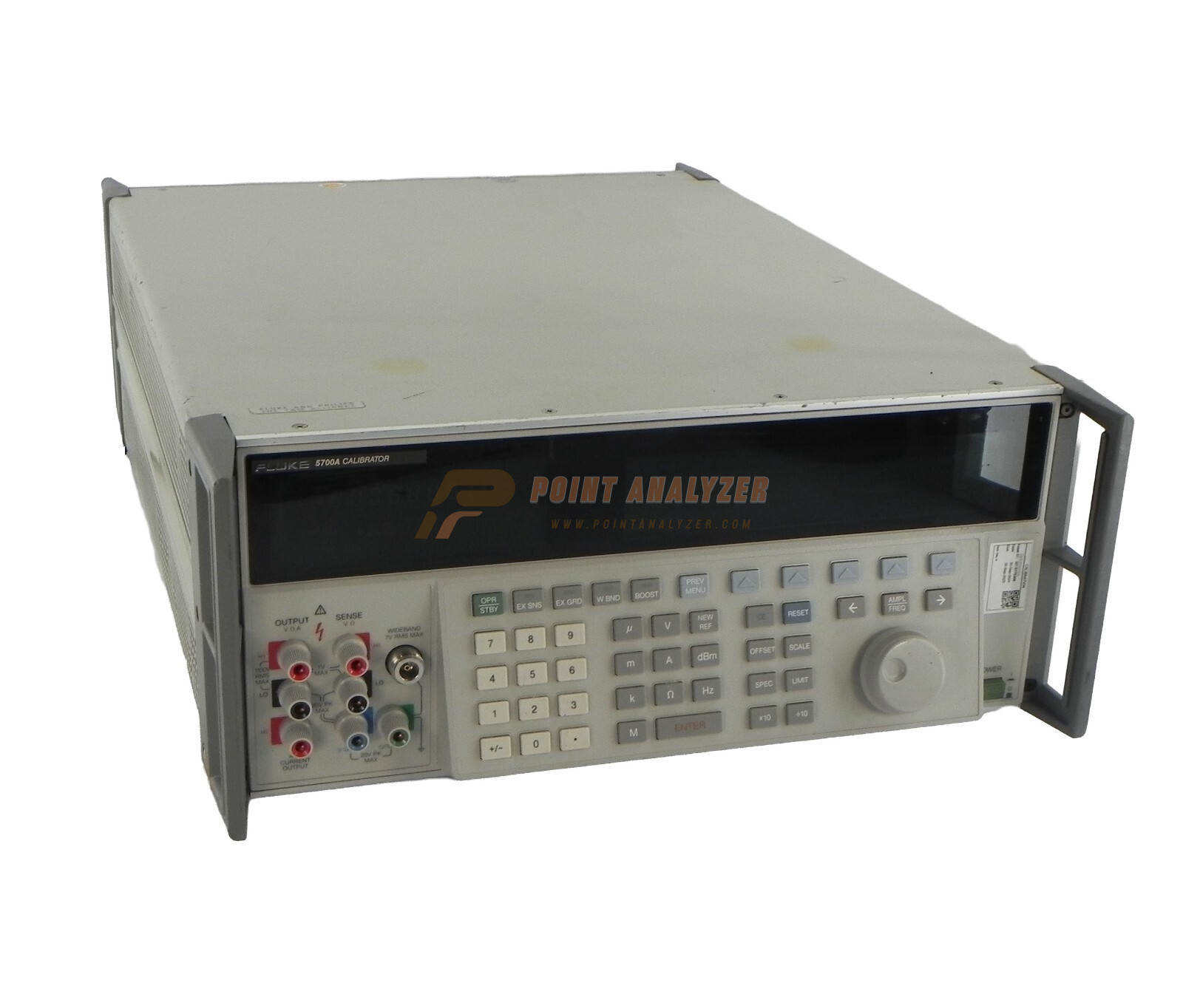 Fluke 5700A Multifunction Calibrator with RF Terminator - Point Analyzer