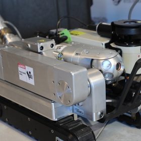 Inuktun Versatrax 450 Crawler System wSpectrum 90 Camera, Tether Winch, LIDAR